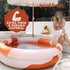 Pool Buoy Round Inflatable Pool with Storage Bag, Premium Outdoor Swimming Pool for Kids, Toddlers, Adults