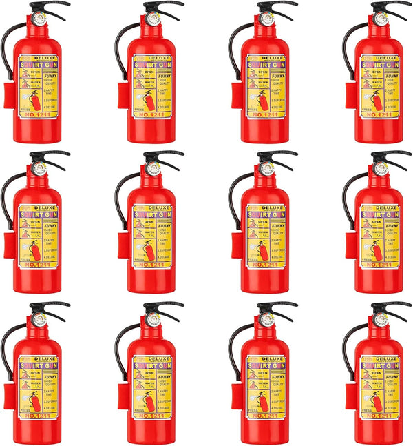 CCINEE 12Pack Fire Extinguisher Toys Mini Water Firemen Squirter Water Water Squirt