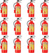 CCINEE 12Pack Fire Extinguisher Toys Mini Water Firemen Squirter Water Water Squirt