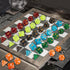 DND Dice Set, 20x7 (140 Pieces): Polyhedral Dice with Large Drawstring Bag for Dungeons and Dragons RPG