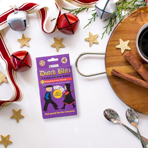 Dutch Blitz: Purple Expansion Pack - Use Alone or with Original Deck for 2-4 Players, Fast Paced Card Game