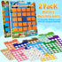 2 Pack 3 4 5 6 7 8 Matching Memory Game for Kids Age Years Old, Travel Toy for Toddlers Boys Girls, Road Trip Travel