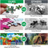 500 500 23" 15" Dreamy Mushroom Valley Piece Puzzle for Adults, Fun Puzzles for Adults Pieces with HD Print & Poster, X