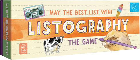May The Best List Win!: Listography: The Game (Board Games, Games for Adults, Adult Board Games)