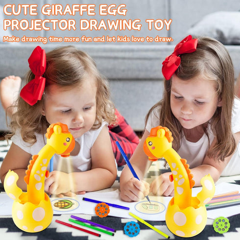 72 12 1 Drawing Projector for Kids, Trace and Draw Projector Toy for Toddler Girls & Boys, Learning Art Children