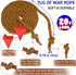 Outdoor Tug of War Rope for Kids and Adults - 20FT for Family Reunions, Birthday Parties, Team Building