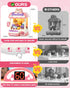 Claw Machine for Kids, Mini Vending Machine with Music, Electronic Prize Dispenser for Party Birthdays, Includes 45