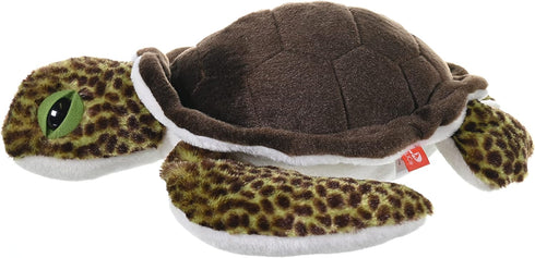 12 Inches Wild Republic Sea Turtle Plush, Stuffed Animal, Plush Toy, Gifts for Kids, Cuddlekins , Green