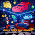 6HD Films+15 Sounds+31 Control+360Rotating 1-3 4-7 1-8 PIKOY Toddler Toy Cars Toy Projector | Colors+Remote | Egg Light