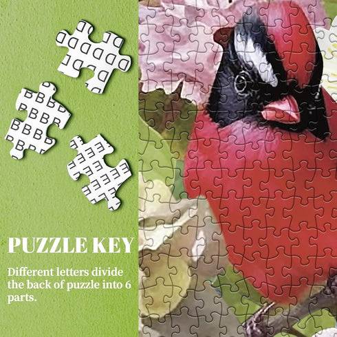 Bird Puzzle for Adults - 1000 Piece Flower Jigsaw Puzzles with Animals - Nature Garden Puzzle