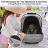 Youpinby Baby Car Seat Cover, Extra Large Mesh Window, Breathable Fabric, Infant Windproof Canopy, Universal Fit