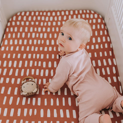 2 Pack Crib Sheets Neutral - Fitted Baby Crib Sheets Bed for Girl Boy - Standard & Toddler Mattress (Safari Adventure)