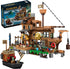 RiceBlock Pirate Ship Building Toys, Pirate Wharf Themed City Store Building Bricks Sets