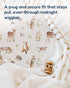 33x20 2 Pack Bassinet Sheets Compatible with Baby Delight Beside Me Dreamer Bassinet, for Baby Bedside Sleeper