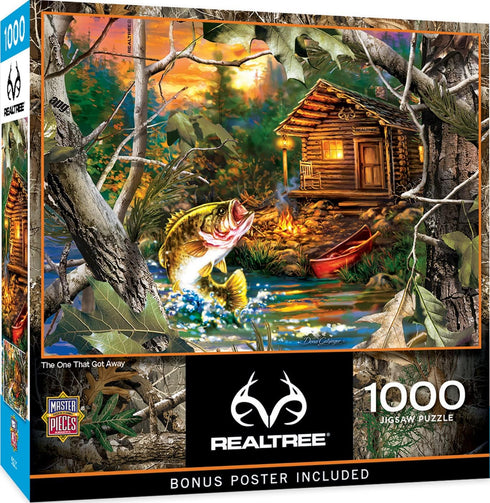 MasterPieces 1000 Piece Jigsaw Puzzle for Adults, Family, Or Youth - The One That Got Away