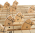 Hey! Play! Wooden Horse Race Game with Dice, Cards and Chips – Indoor and Outdoor Party Game