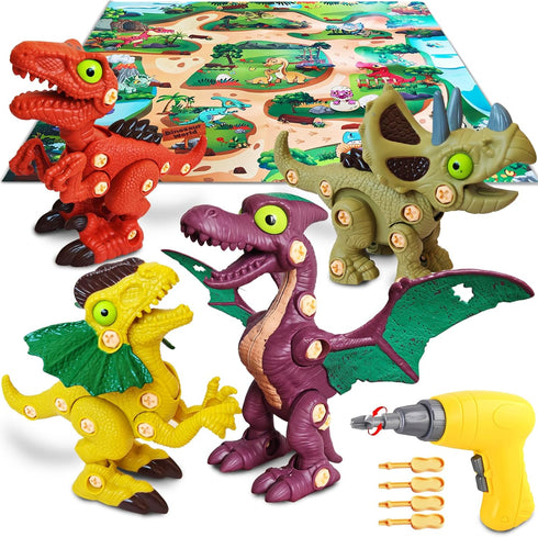 Take Aprts Dinosaur Toys for Kids Age 3 4 5 6 7