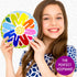 Creative Roots Mosaic Flower Garden Stepping Stone Kit, DIY Stepping Stone Kit for Kids Ages 6+, Includes 7-Inch