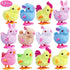 Max Fun 12Pcs Easter Wind Up Toys, Assorted Chicks & Bunny for Easter Party Favors