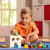 Melissa & Doug Shape Sorting Cube: Classic Wooden Toy with 12 Shapes