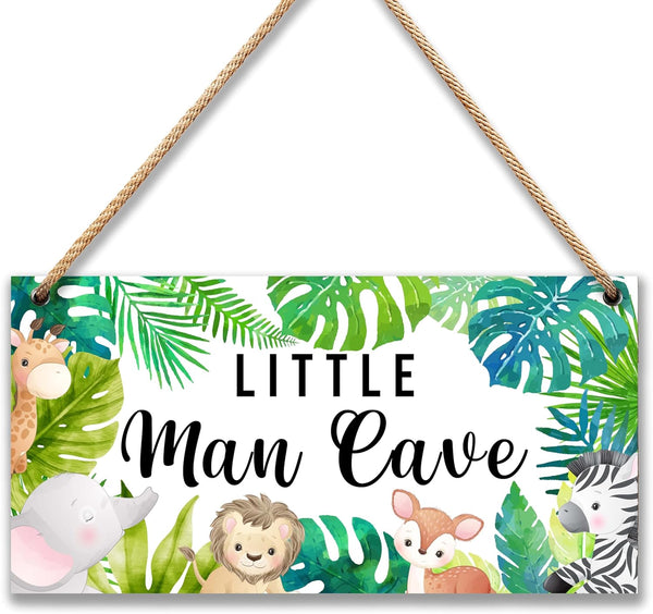 Woodland Nursery Room Decor for Baby Bedroom - Jungle Safari Animal Theme