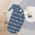 Set Custom Baby Swaddle Blanket & Hat for Boy Girl Personalized Name Customizable Newborn Swaddle Customized Baby Items