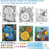 6-12, Set, Paint by Numbers Kit for Kids and Adults, Art Supplies for Kid Painting Kits for Kids, Crafts and Fun