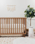 28w 52h 16d Crane Baby Wrap Around Bed Skirt for Crib, Cotton Crib Skirt for Boy's and Girl's Nursery, Natural, x x