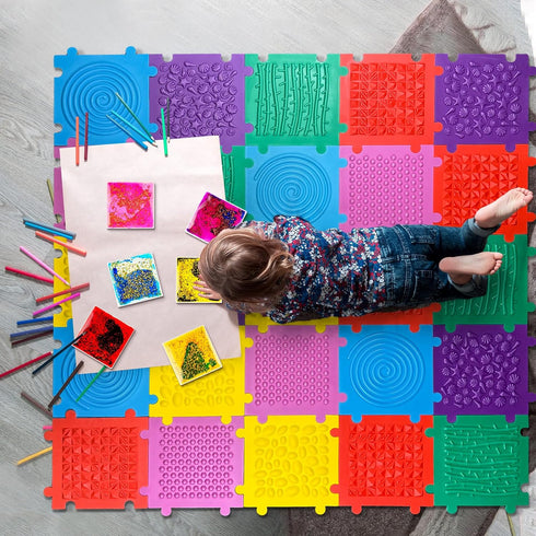 12 Onyoloy Foam Play Mat for Kids: Pieces Square EVA Foam Interlocking Tile Floor Puzzle Mat, Infant and Toddler Play