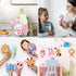 10 5-8 8-12 Funtopia Sewing Kit for Kids, Easy DIY Projects of Stuffed Animal with Guiding Book, Beginners Sewing Toys