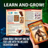 6 Dissect-It Discover-It Bigfoot Dig Kids Science Kit, Gel Dissection Kit for Kids to Learn Anatomy, STEM Toys for Ages