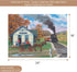 Set 300 18" 24" Bits and Pieces Value of Three Large Piece Jigsaw Puzzles for Adults Sunny Season Collection by Artist