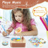 99 3+, Kids Phonograph with Cards, Toddler Record Player, Story & Music Player, Kids Music Player, Educational