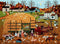 Buffalo Games Charles Wysocki Honeynut Valley Farm 1000 Piece Jigsaw Puzzle for Adults - Finished Size 26.75 x 19.75
