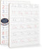 Scribbledo Dry Erase Handwriting Practice Board for Kids, 9 x 12 Inch Alphabet Tracing Whiteboard