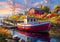 Buffalo Games - Imagine It Images - 500 Piece Jigsaw Puzzle for Adults - Old Boathouse