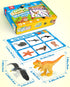 Playset, 3 4 5 Coogam Sorting Toys for Toddles, Animals Figures Dinosaurs Birds Insects Cognition Matching Game Fine