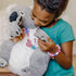 Melissa & Doug Created by Me! Heart Beads Wooden Bead Kit, 120+ Beads and 5 Cords