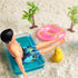 Bencailor 6 Pcs Doll Clothes Boy Doll Beach Shorts Tropical Print Swimsuit Accessories for Boy Dolls