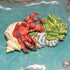 Gemini&Genius Hermit Crab Action Figure Toy, Under The Sea Life Figure Educational Gifts for Kids Animal Lovers