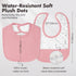 COMFYROLL 8 Pack Drool Bibs for Baby Girls & Boys, Baby Muslin Bibs for Drooling and Teething with Hidden Pocket, Soft