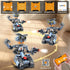 Set- 5 1 Elephant/Bulldozer/Tank/Tracked 12+ HiWEEGO Changeable LED Eyes Robot Building in Remote & App-Controlled