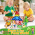 Set, Immersive 3-5, 3D Magnetic Tiles Farm Animals Storytelling Building Blocks for Toddlers Farm House STEM Toys