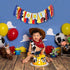 1st 1st Toy Theme Birthday Banner - Toy Inspiration Story's Birthday High Chair Banner,Western Party Decorations, West