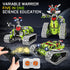 SlowlyTalk 5 1 8-16 in STEM Robot Building Kit, APP & Remote Control Interstellar Building Robot, DIY Robotics Building