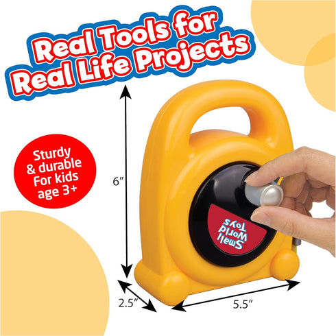 Kids Tape Measure: The Big Tape Construction Toy for Kids Age 3+, Educational Learning Tools