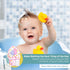 3 Spasilk Baby Bath Hooded Terry Towel with Washcloths, Baby Bath Essentials, One Size, Pink Fish