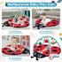 8-in-1 Tummy 6 0-3-6-9-12 Jyusmile Baby Play Gym Mat, Time Mat with Toys, Washable Baby Activity Mat for Visual