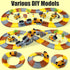281 3 4 5 6 7 8 9 4 4-6, 3-5, SetKids PCS Race Tracks Construction Toys for Year Old Boys Girls, PCS Truck Car, Tower