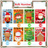 Christmas Stickers for Kids - 32PCS Christmas Stickers for Crafts, Kids Make Your Own Face Stickers Crafts for Toddlers
